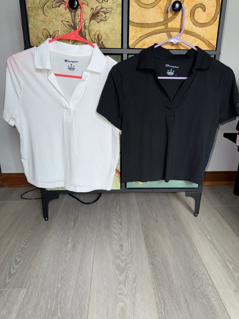 Champion Women’s Short-Sleeve Polo Set - White & Black